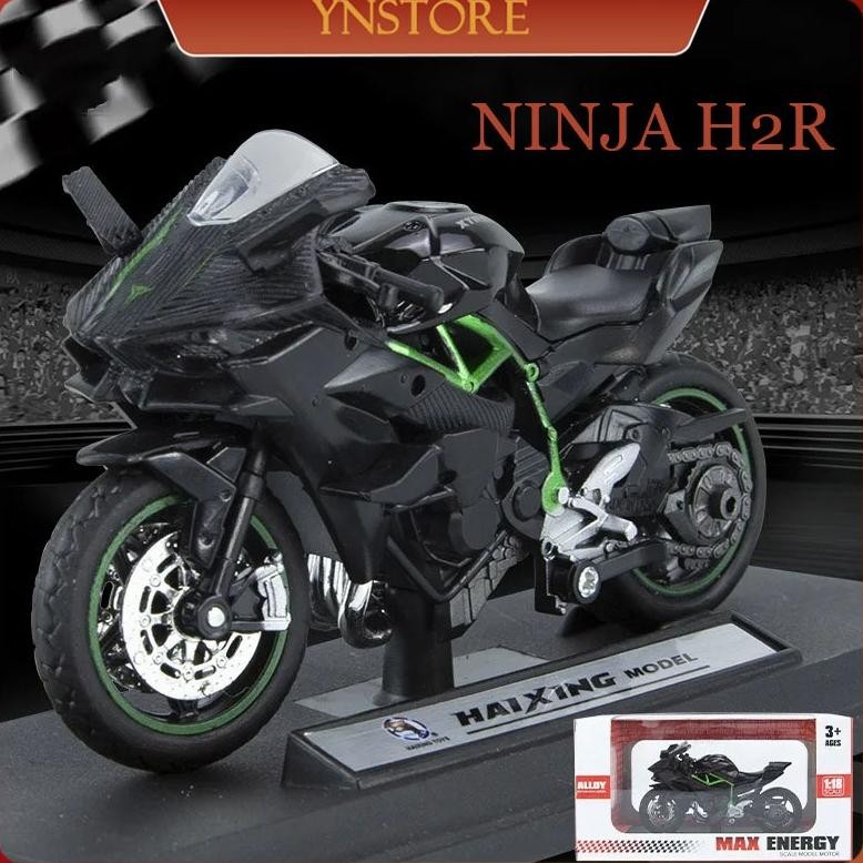 ''Terlaris" 8 Miniature Motor Balap Yamaha Ducati Ninja H2R Diecast Motor Gp Yamaha Miniatur Motor K