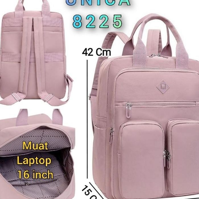 Unica 8225 Ransel Laptop 16 Inch Ransel Wanita