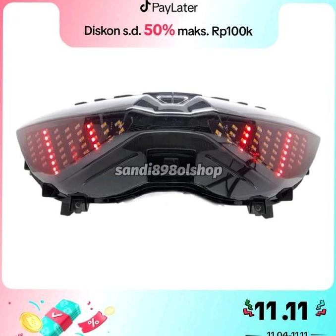 Original Lampu Stop NMAX New 2020 Running Colosseum | Lampu Belakang Sein NMAX 2020-2024