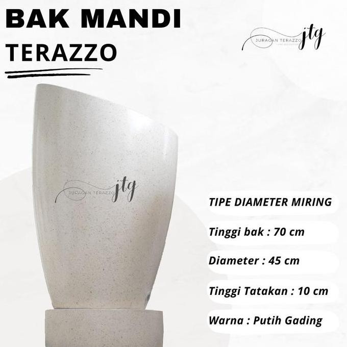 terbaru bak mandi keramik jumbo batu teraso marmer unik untuk kamar mandi