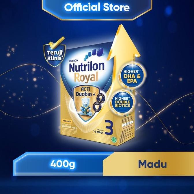 

terbaru nutrilon royal 3 madu 400g susu formula pertumbuhan anak 1-3 tahun