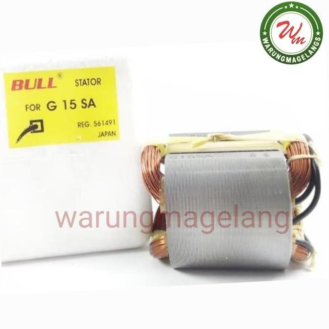 STATOR G 15 SA BULL G15SA FOR MESIN GERINDA 6 INCH