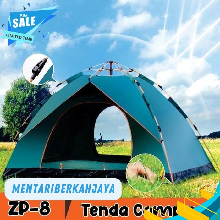 COD TENDA CAMPING KAPASITAS 1-4 ORANG TENDA GUNUNG ZP-8 TENDA KEMPING OUTDOOR INDOOR GRATIS ONGKIR T