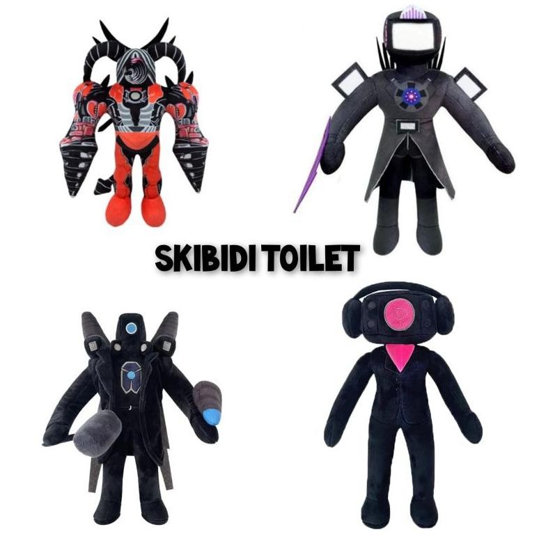 Promo Boneka Skibidi Toilet Mainan Boneka Game Skibidi Toilet