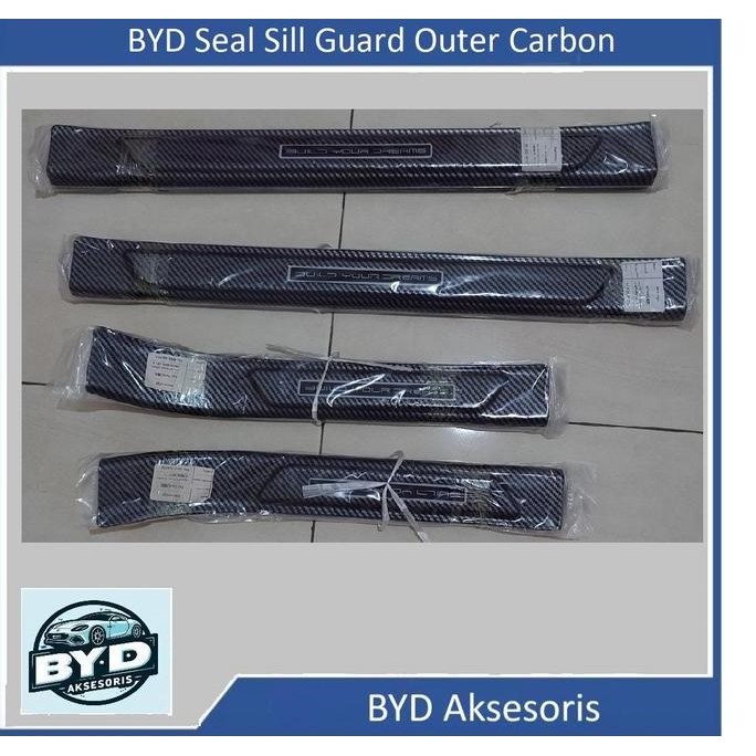 Byd Seal Door Sill Plate Outer / Alas Kaki Pintu Mobil