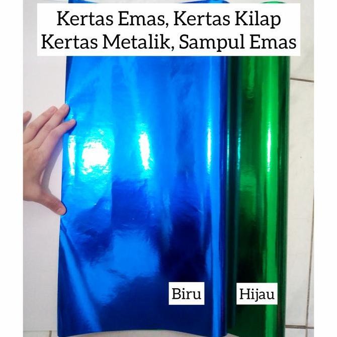 

yang dicari@@@@] Kertas Emas, Sampul Emas, Kertas Kilap, Kertas Metalik (Per Lembar)