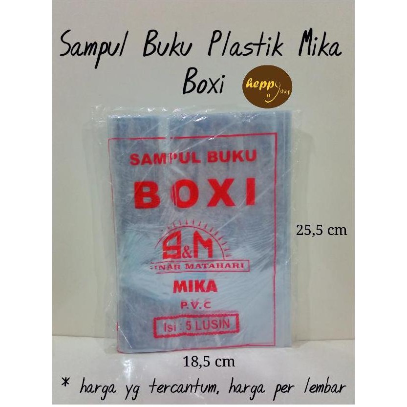 

Open DS] Sampul Buku Plastik Boxi, Sampul Mika Boxi