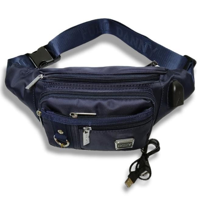 Tas Pria Slempang Import Polo Danny Pinggang