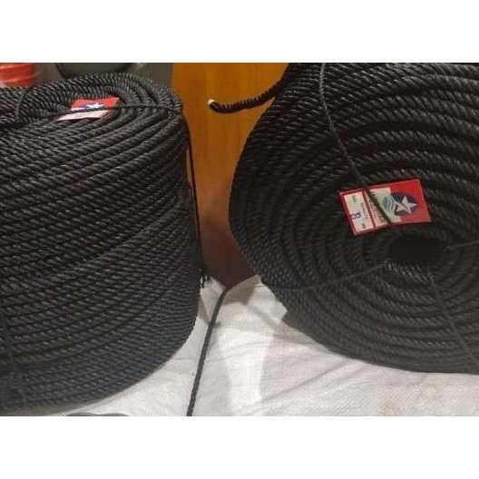 

Tali Tambang Nylon 8Mm Hitam, 50M Kualitas Terbaik Harga Termurah