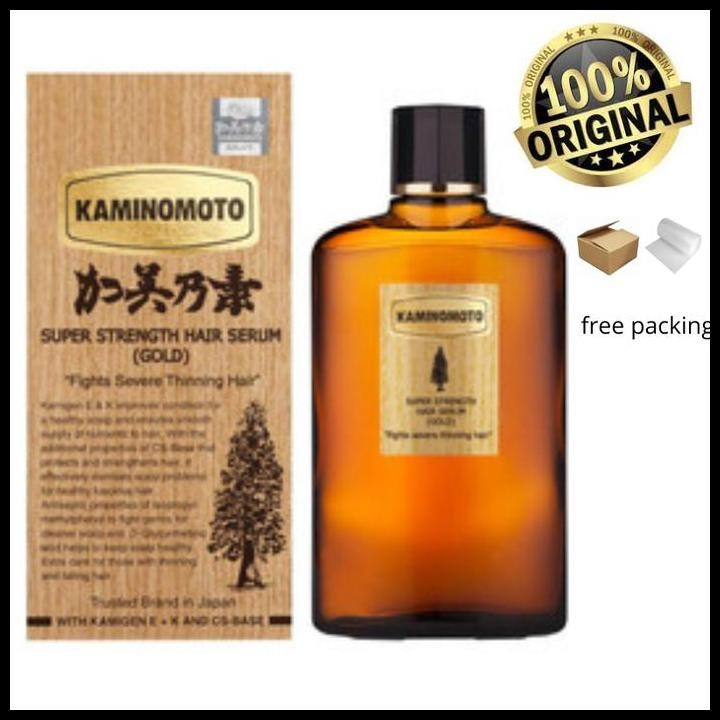 Terlaris Kaminomoto Hair Growth Tonic Gold/ Hair Growth Serum Original Jepang Good Quality