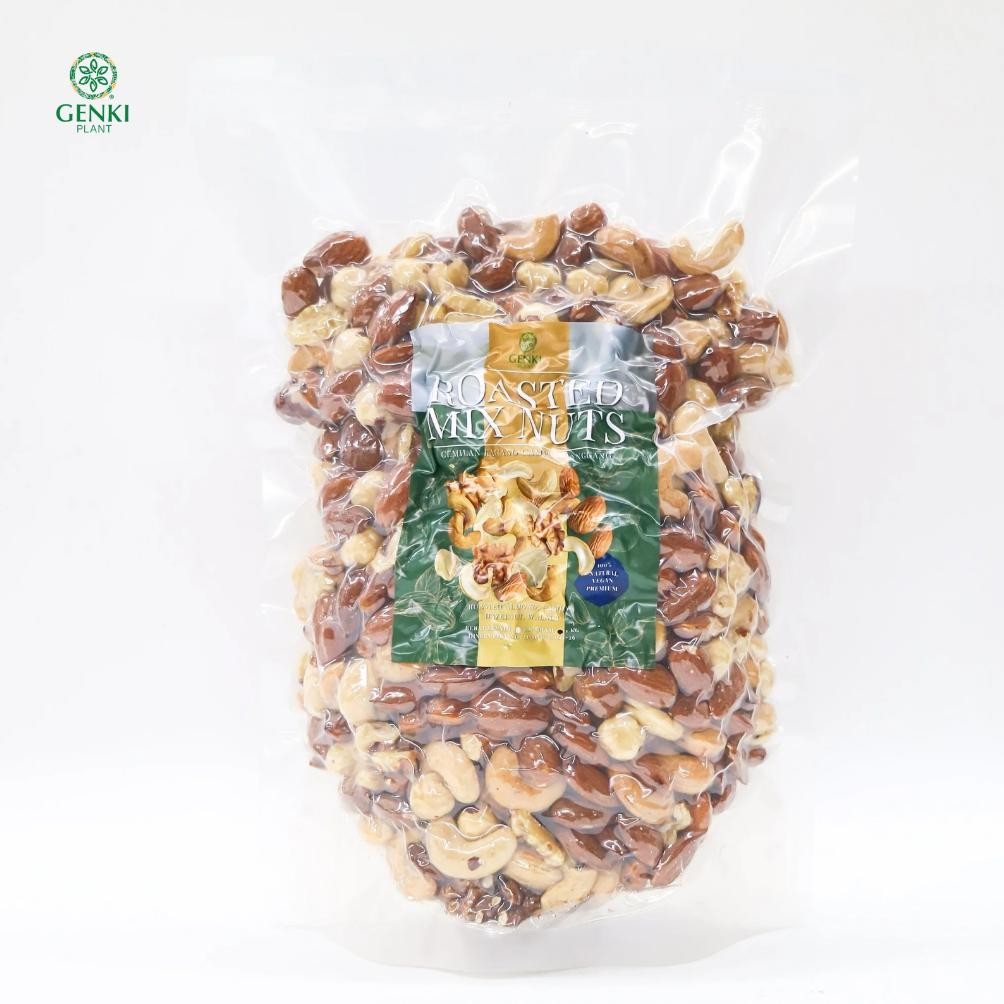 

Genki Plant Kacang Campur Panggang / Roasted Mix Nut - 1 Kg