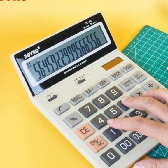 

Joyko Cc 50 16 Dit Che Correct Calculator Kalkulator Meja Spt Sdc8780