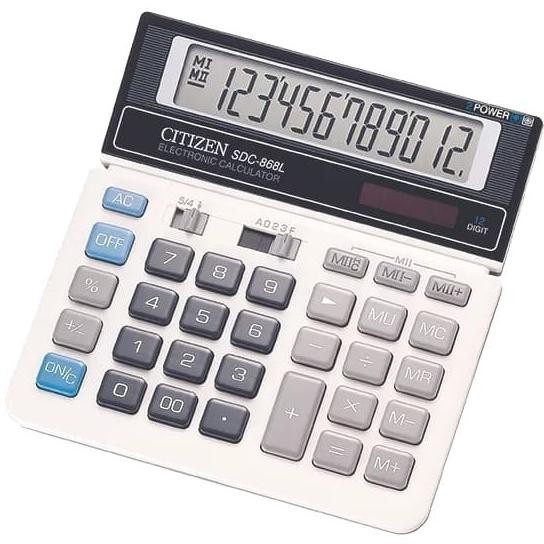 

Kalkulator Citizen Type Sdc 868 L Calculator Citizen 12 Dit 868 L