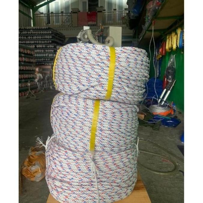 

Tali Tambang Plastik PP 8 mm (satuan per 1 Roll)