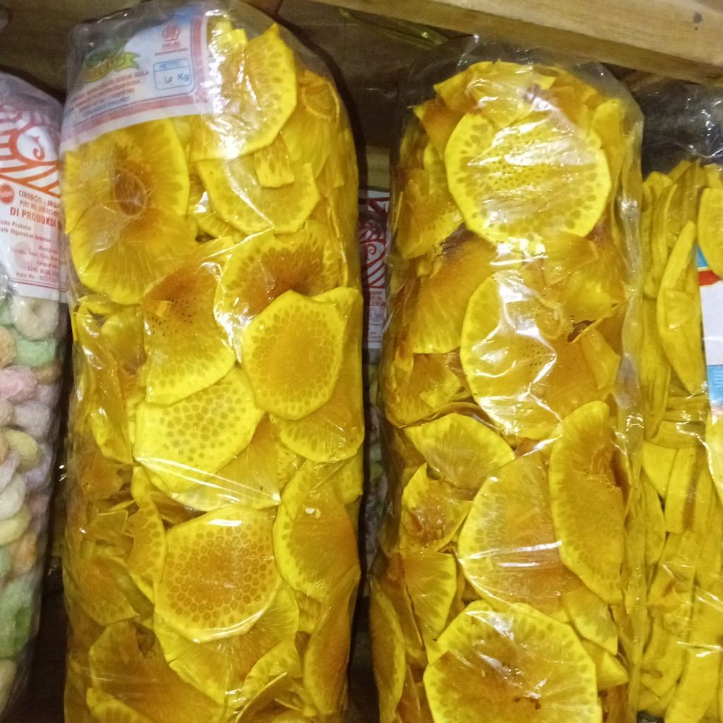 

Forcysn Keripik Sukun Bulat Original Gurih Renyah 1 Kg,500 Gr