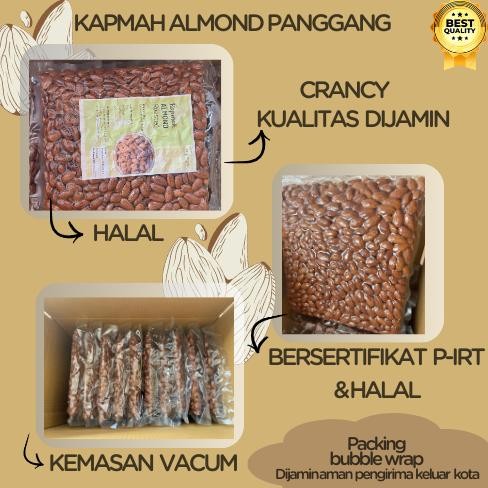 

Almond Roasted / Kacang almon panggang 10kg