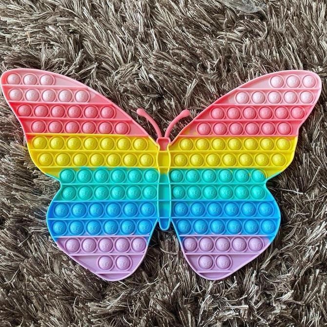 TERLARIS - POP IT JUMBO XXXL PREMIUM BUTTERFLY / mainan popit tiktok viral hadiah