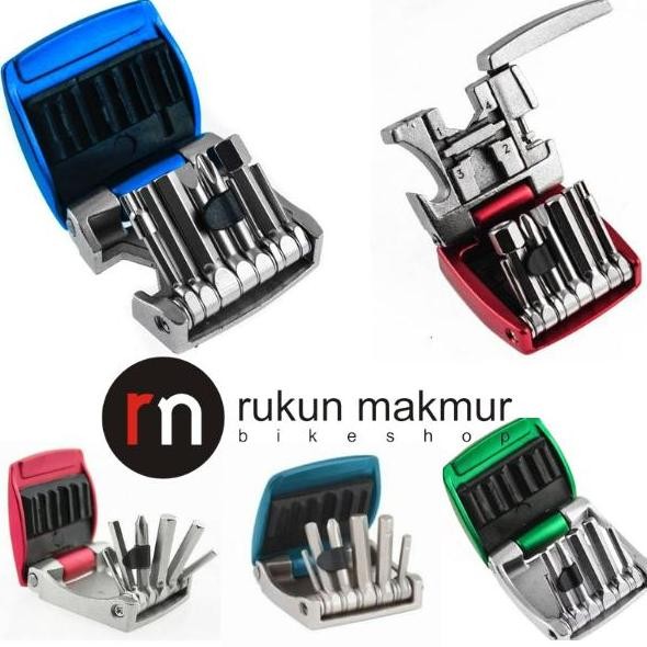 Knog Tool Mini Bike Hand Folding Multi Tools - Kunci Lipat Sepeda