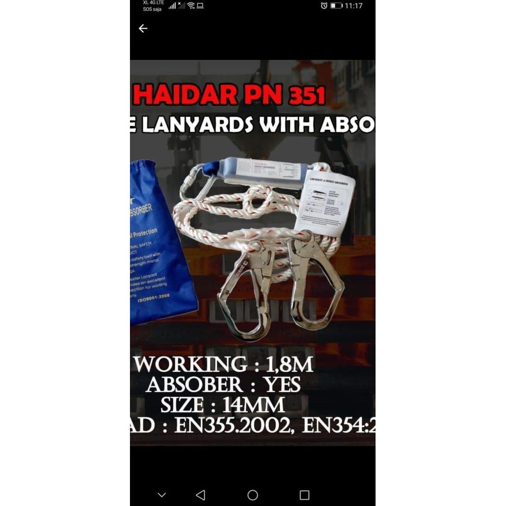 

Double Lanyard Haidar Big Hook