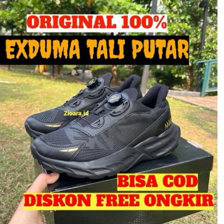Sepatu Exduma Racing Tali Putar Sepatu Exduma Potenzio Tali Putar Sepatu Running Tali Putar Harian N