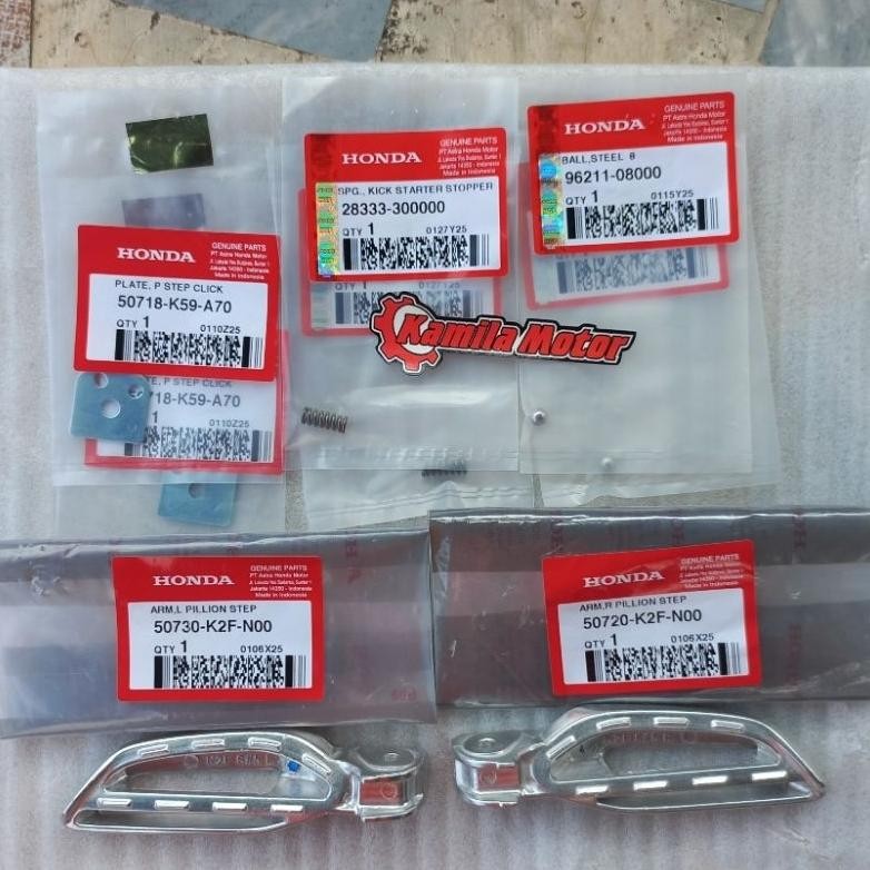 Footstep New Scoopy K2F 2021 ~ 2025 Original Nugi