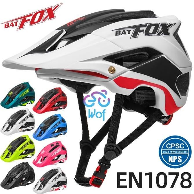Helm Sepeda Bat Fox Enduro Am Bike Mtb Ultralight, Not Lixada Rockbros