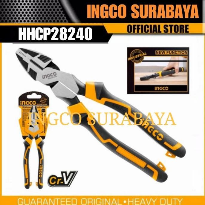 INGCO HHCP28240 PLIERS HIGH LEVERAGE TANG KOMBINASI SERBAGUNA 9,5"