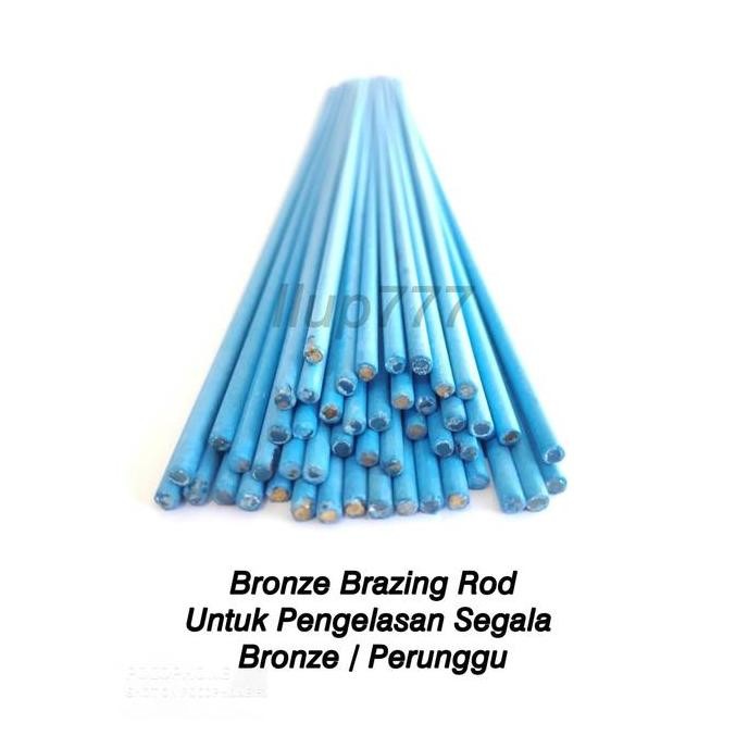 Kawat Las Bronze / Perunggu - dia 3.2 mm per batang