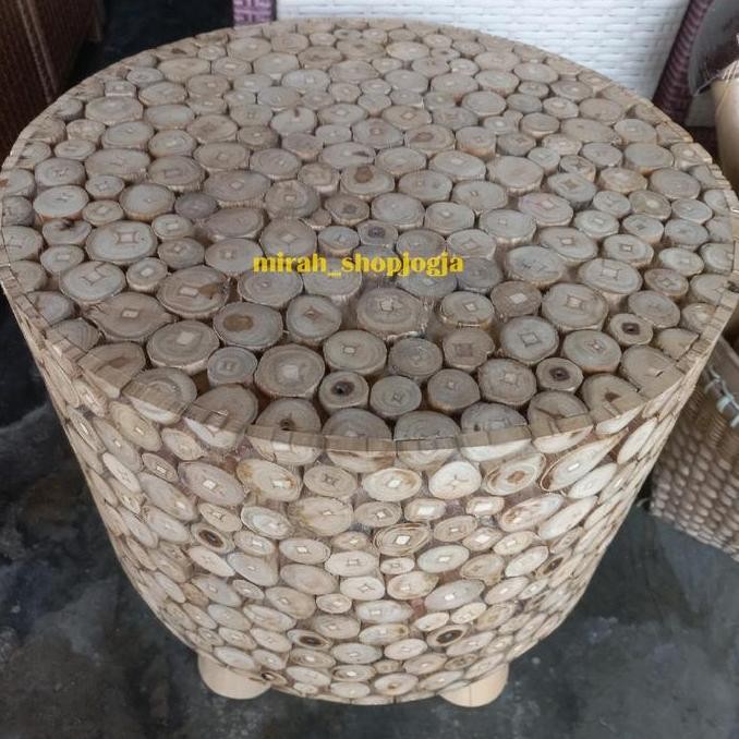 Kursi Stool 40 Cm/Kursi Santai /Stool Seagrass Seo