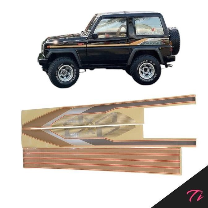 striping stiker taft 4x4 / list body daihatsu taft 4x4 hiline rocky murah