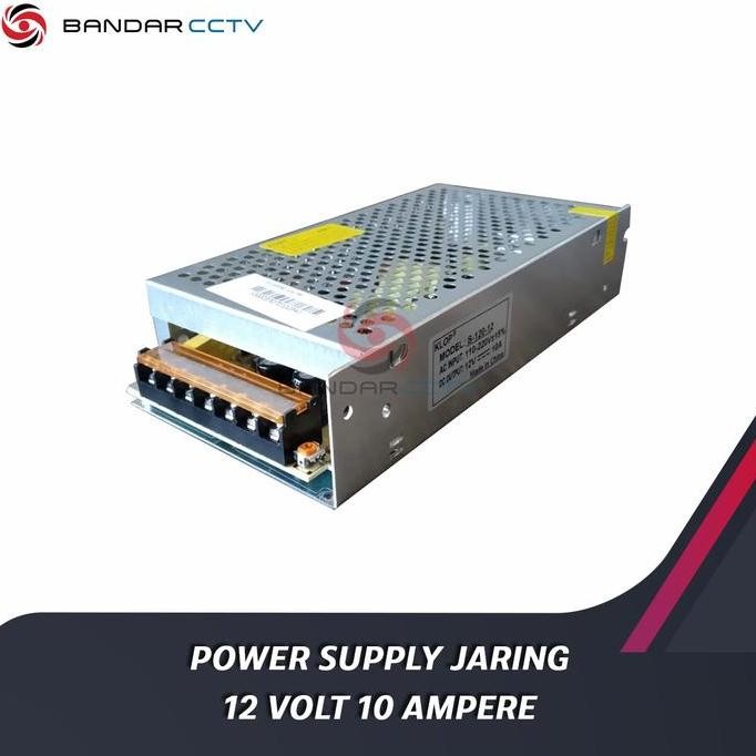 Power Supply Jaring 12 Volt 10 Ampere