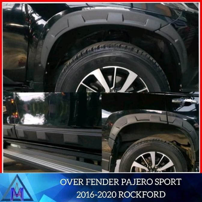 Over Fender Pajero Sport 2016 2017 2018 2019 2020 Model Rockford Fender Trime All New Pajero Sport 2