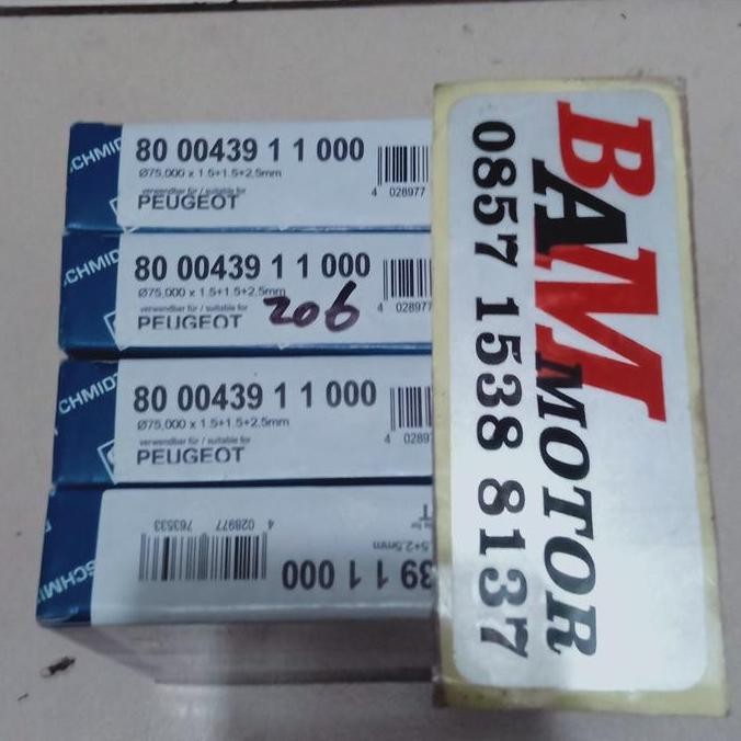 ring piston Peugeot 206 ring seher Peugeot 206