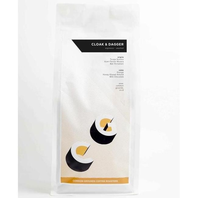 

(PROMO) COMMON GROUNDS ESPRESSO BLEND ARABICA COFFEE: CLOAK & DAGGER
