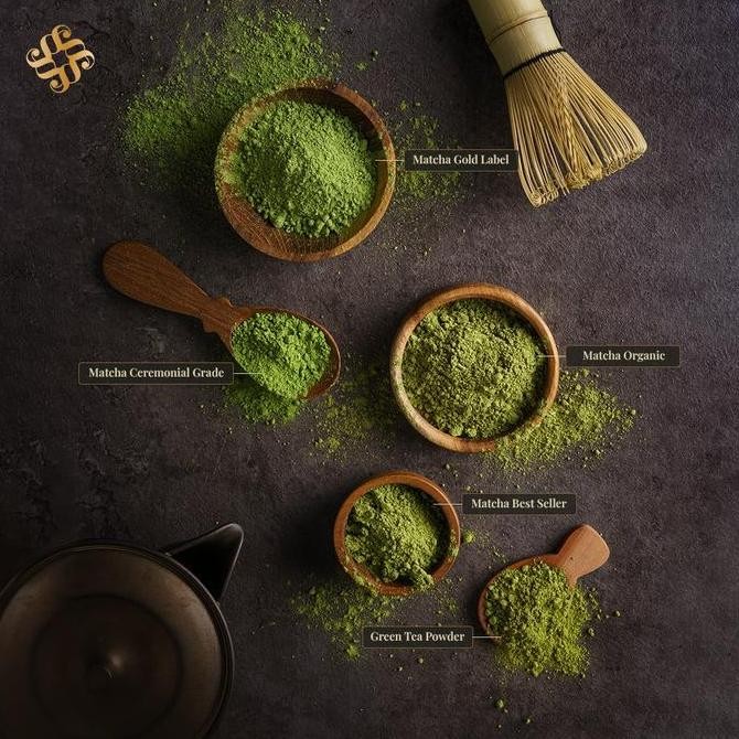 

(PROMO) KAZU GREEN TEA POWDER ASLI JEPANG ALTERNATIVE PURE MATCHA JAPAN