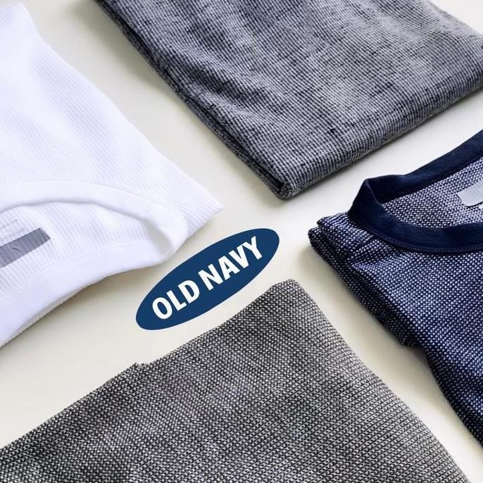 Grosir Old Navy Soft Washed Thermal Waffle Knit Ls Tees