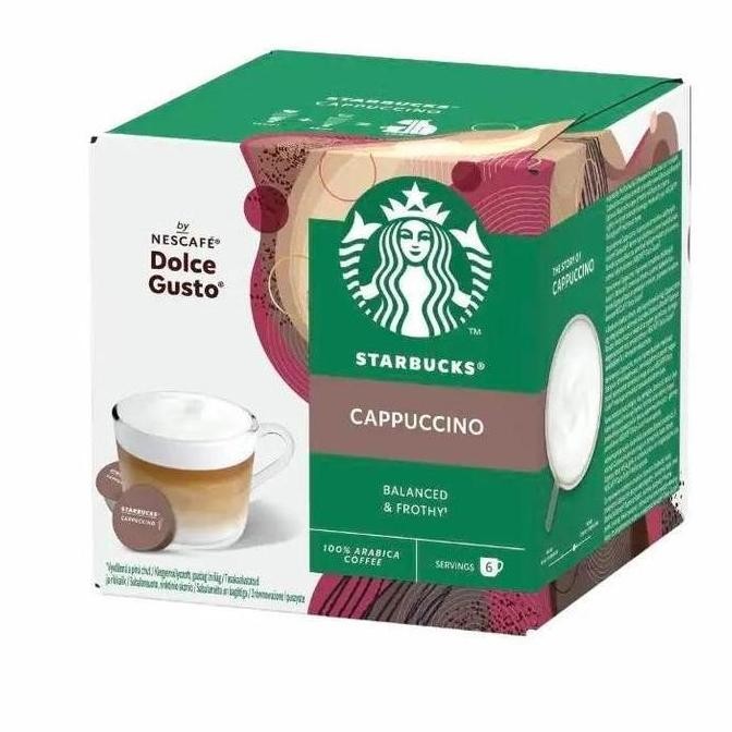 

(PROMO) NESCAFE DOLCE GUSTO STARBUCKS CAPPUCCINO COFFEE CAPSULE