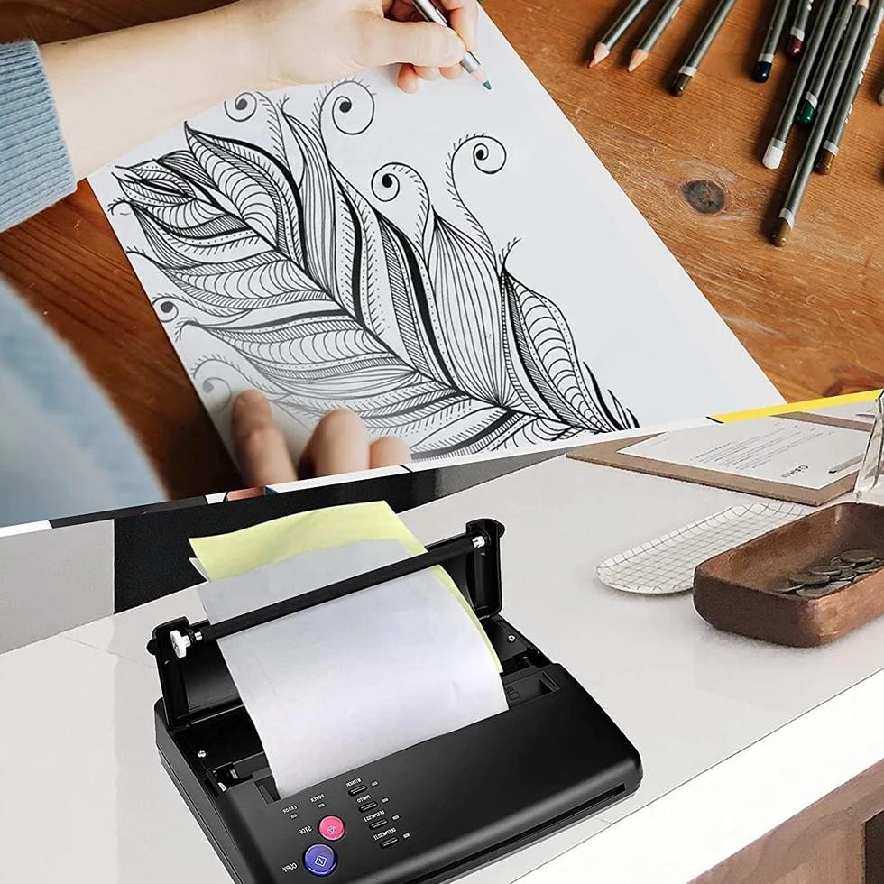 

10PCS TATTOO CARBON TRANSFER PAPER KERTAS KARBON SPIRIT STENCIL CARBON TRANSFER STENSIL KERTAS