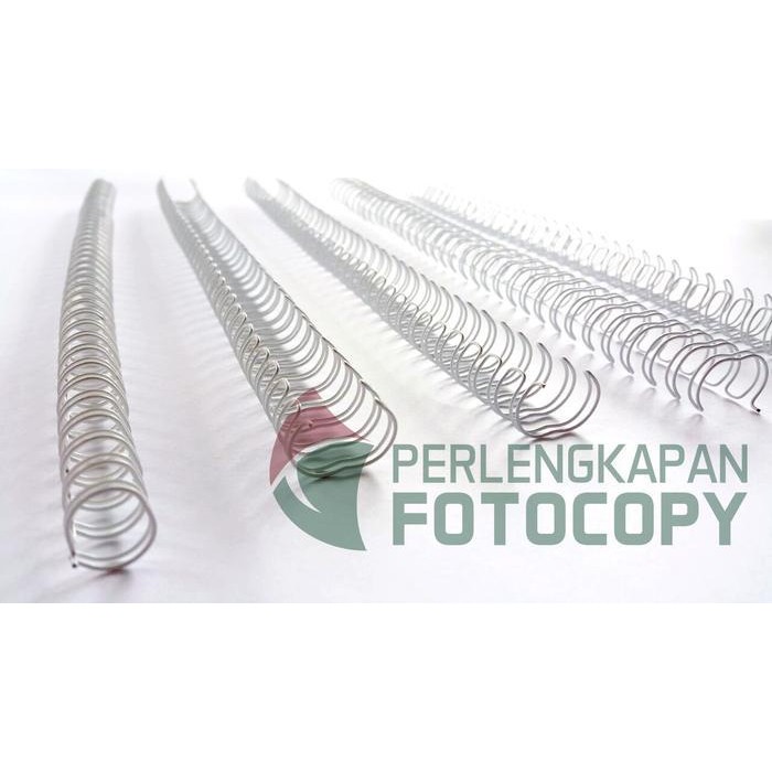 

Spiral Kawat/ Ring Kawat, Wire 3:1 F4 - 9/16 Hitam & Putih Termurah Original Dan Terpercaya