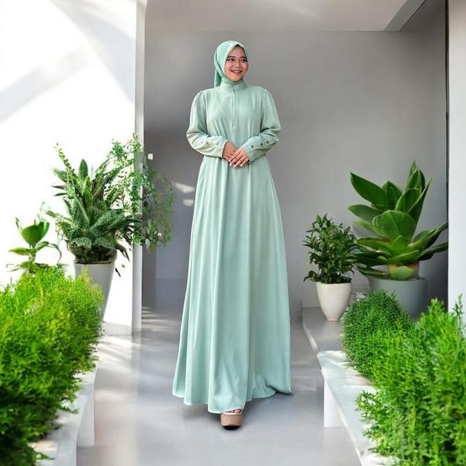 Baju Gamis Liyana Dress Terbaru | Jeel Boutique FT