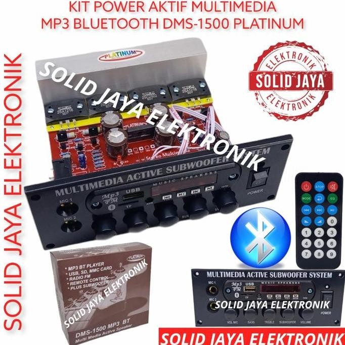 KIT POWER SPEAKER AKITF DMS 1500 STEREO AMPLIFIER AMPLI MULTIMEDIA DMS-1500 DMS1500 TR SANKEN NO 2 A