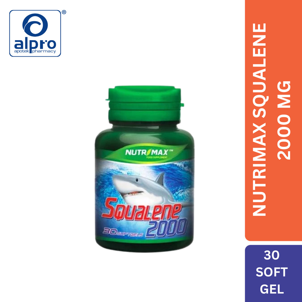 Nutrimax Squalene 2000 1000Mg 30S