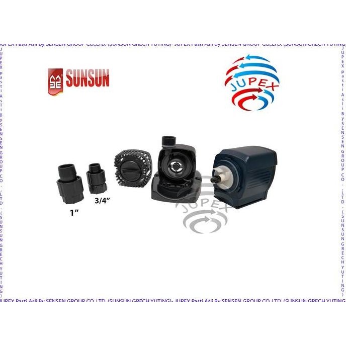 Water Pump Original Sunsun Jtp 2500 Pompa Air Aquarium Kolam Ikan