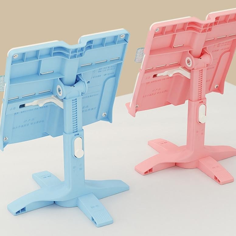 

Eeghrerro Rak Bacaan yang Dapat Diangkat Penyangga Buku Rak Buku Bacaan Anak Book Stand Reading Holder Pembatas Buku Lipat