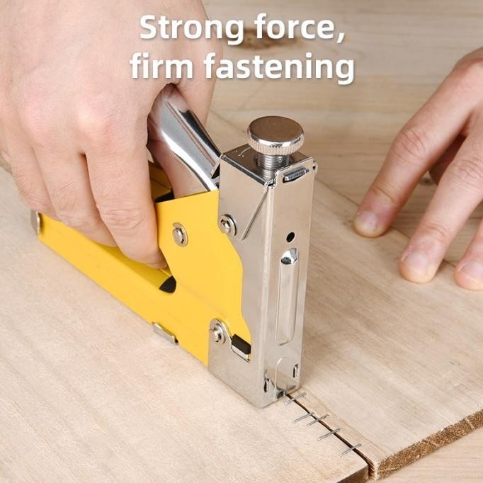 

Deli Staple Gun/ Staples Tembak 4-14mm Steel Perkakas EDL238003