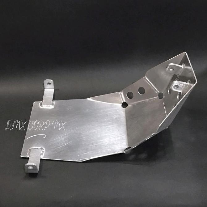Pelindung Mesin Aluminium Kawasaki KLX 150 DTracker 150 - Aksesoris, Motor