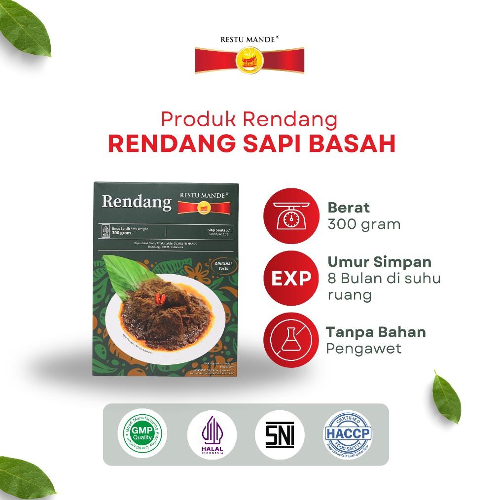 

Restu Mande Paket Rendang Dan Dendeng Instan [TERLARIS]