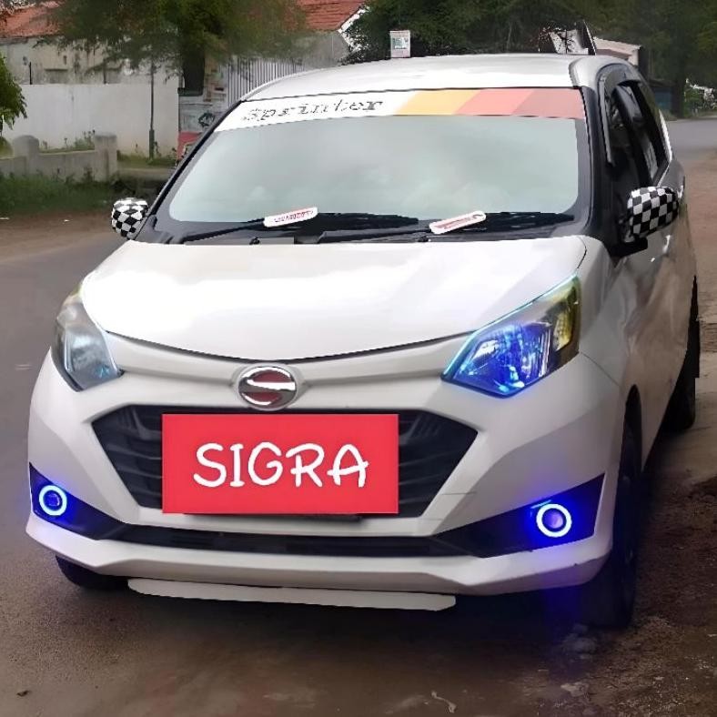 Lampu LED Bumper Biled Projie Foglamp Sorot Tembak Kabut Mobil All New Avanza Old Lama Agya Calya Vi