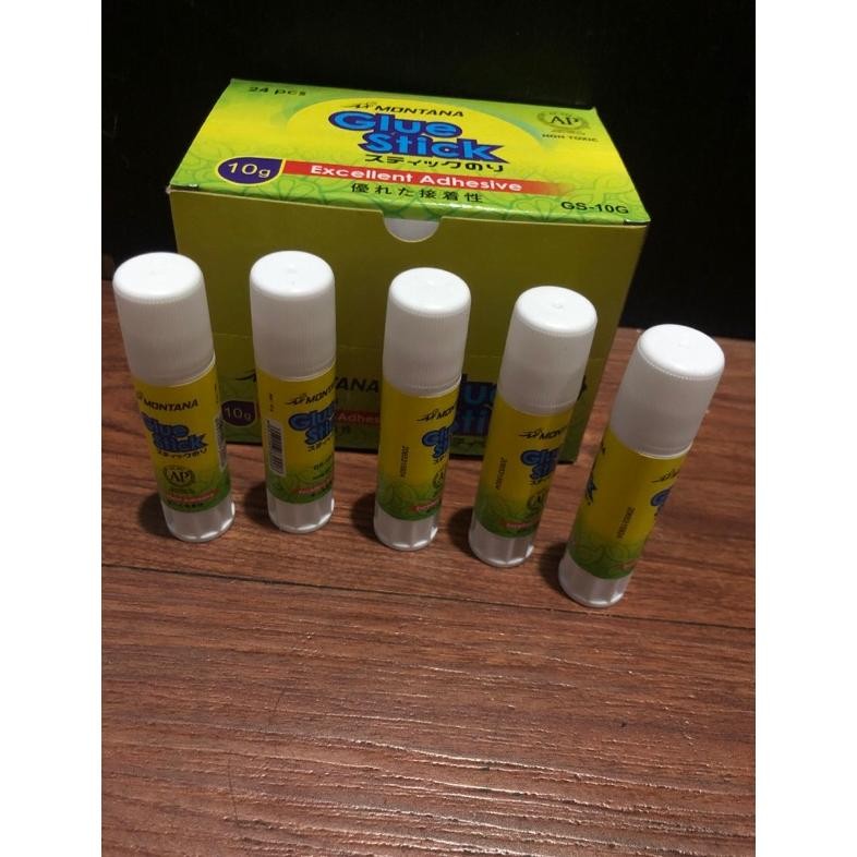 

1Pack(24pcs) montana Lem stick 10gram(kecil)