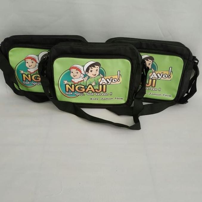 Baru Tas Selempang Ngaji Anak Tas Kecil Ngaji Praktis Ringan Waterproof